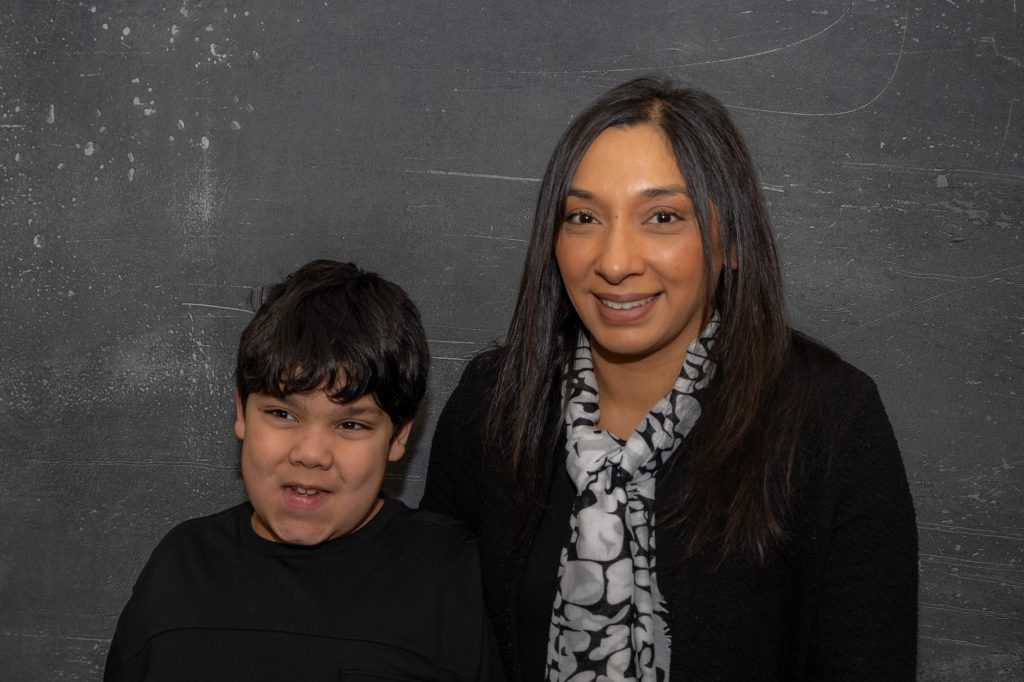 Attia and her son, Ayaan